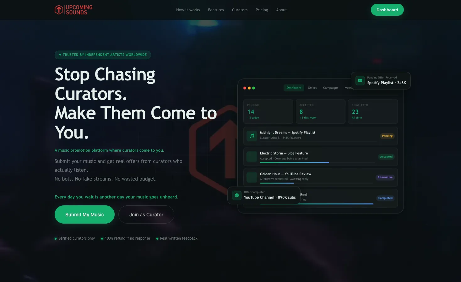 Stop Submitting to Spotify Playlists: The Best Alternative in 2026 - Artist Marketing article cover image